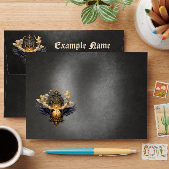 Eternal Witnesses – Clock of Crimson Fate.  Envelope (Desk)