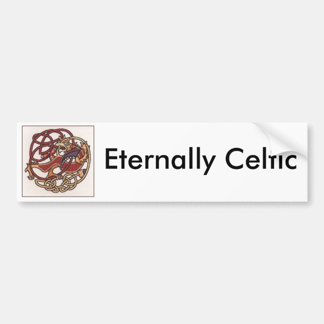 Eternally Celtic Bumper Sticker (Front)
