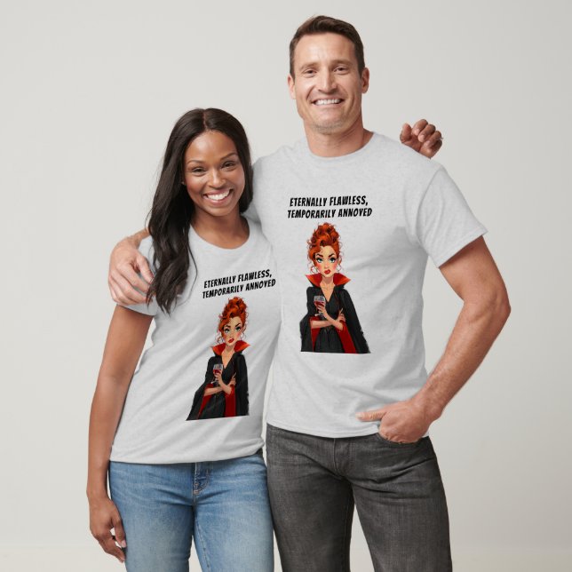 Eternally Flawless Vampire Ms Sass T-Shirt (Unisex)
