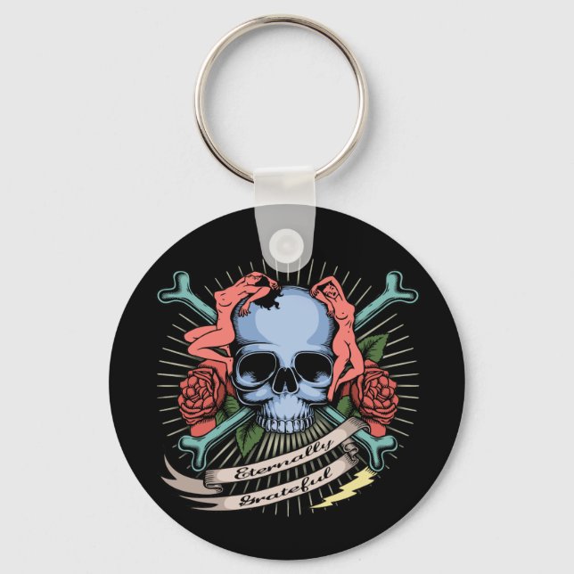 Eternally Grateful Key Ring (Front)