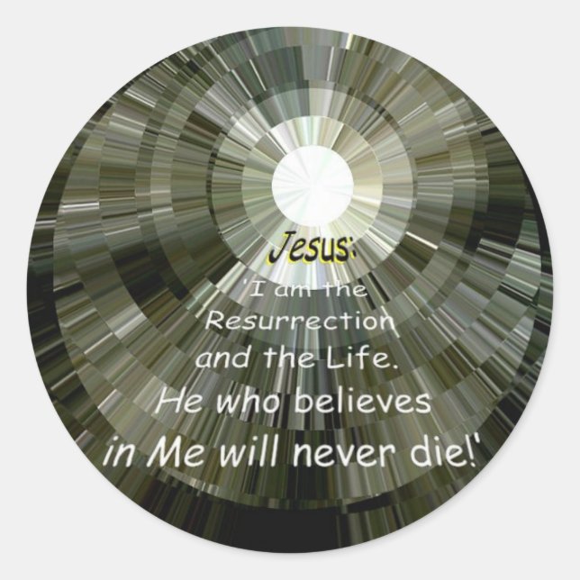 Eternity! Classic Round Sticker (Front)