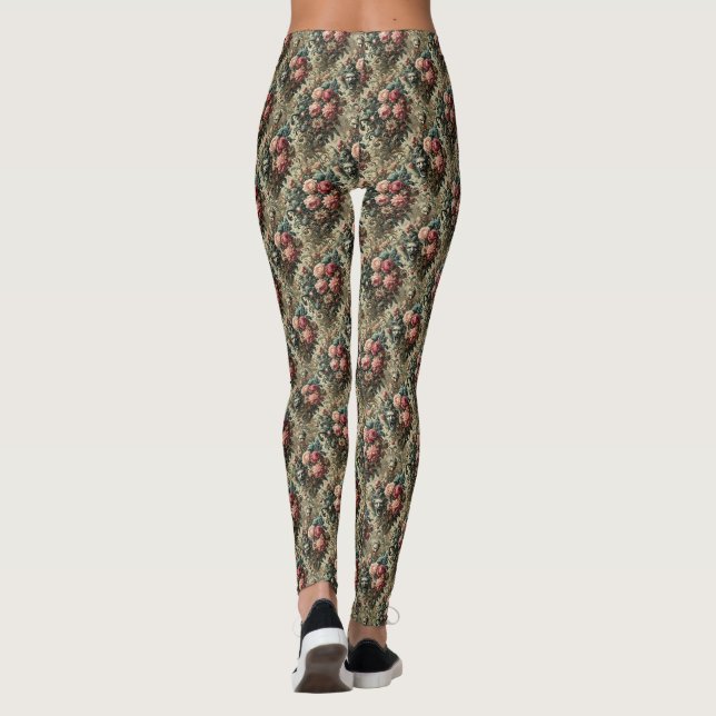 Eternity is Often Enough – Gothic Delirium Leggings (Back)