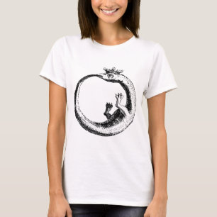 ETERNITY SERPENT VINTAGE PRINT T-Shirt