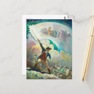 Ethan Allen, Forerunner of Independence by Wyeth Postcard