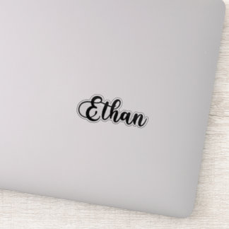 Ethan Name - Handwritten Calligraphy