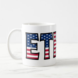 Ethan Name Vorname USA styled Tasse Kaffeetasse Coffee Mug
