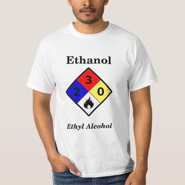 Ethanol MSDS T-Shirt (Front)