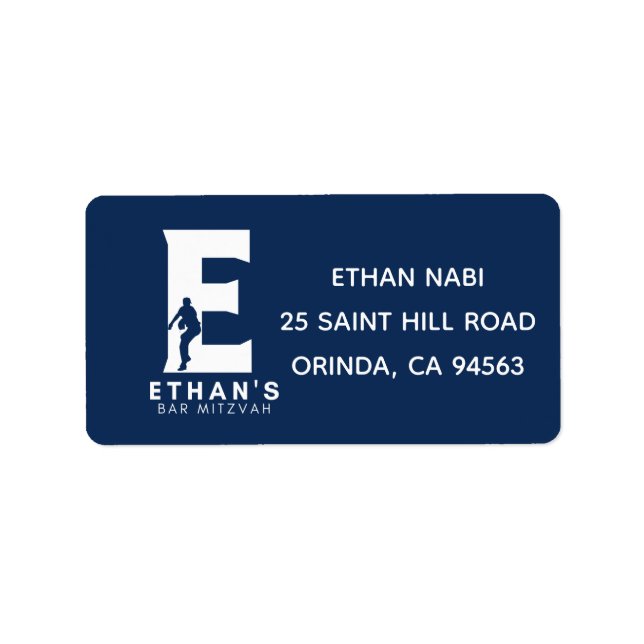 Ethans address labels (Front)