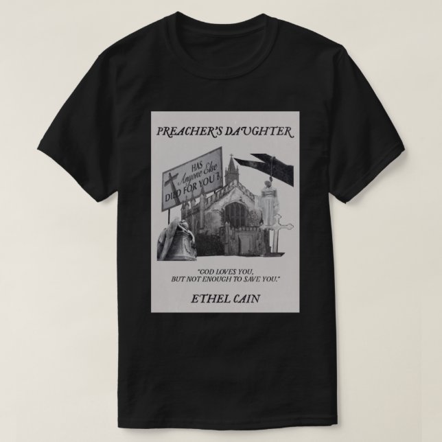 Ethel Cain Preaching    T-Shirt (Design Front)