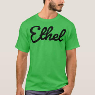 Ethel Name Typography T-Shirt