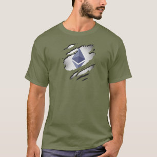 Ether Torn Image w/ Reveal Underneath T-Shirt