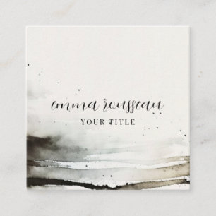 Ethereal Abstract Watercolor Business Card