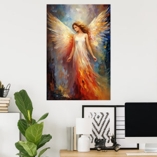 Ethereal Angel Art Poster