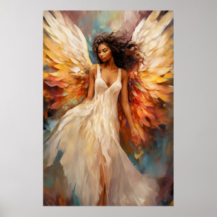 Ethereal Angel Art Poster