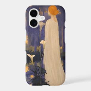 Ethereal Art Nouveau Woman by Moonlit Calla Lilies