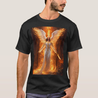 Ethereal Ascendancy: Spirit and Flame T-Shirt