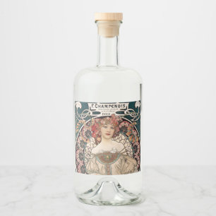 Ethereal Balance Liquor Bottle Label