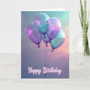 Ethereal Birthday Sphere Card