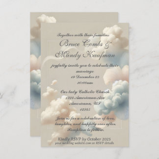 Ethereal Bliss Invitation (no foil)