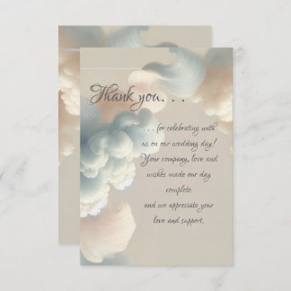 Ethereal Bliss Thank You Card