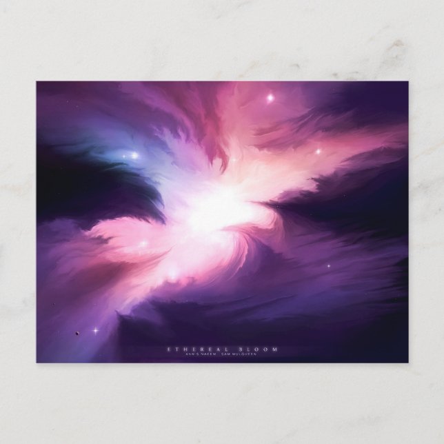 Ethereal Bloom Postcard (Front)