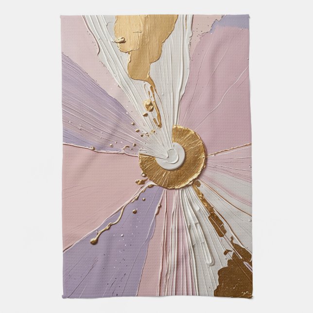 Ethereal Bloom Tea Towel (Vertical)