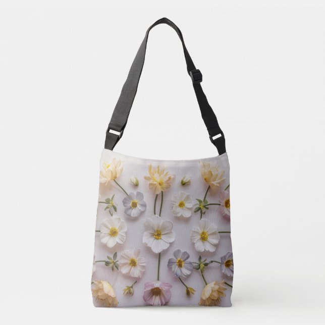 Ethereal Blossoms Floral Dreamscape Tote (Front)