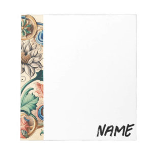 Ethereal Blossoms in Harmony  Notepad