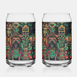 Ethereal Blue "Ancestral Paradigm" 16oz Glass Tumb