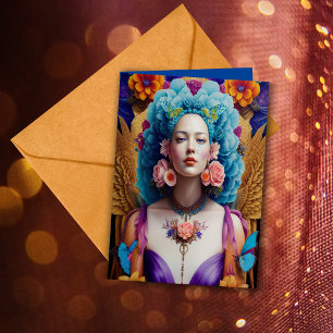 Ethereal Bridesmaid Proposal Thank You Fantasy AI Card