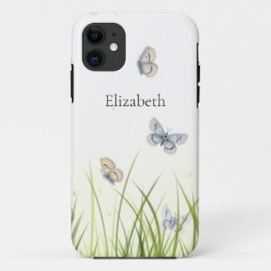 Ethereal Butterflies in the Meadow Personalised iPhone 11 Case