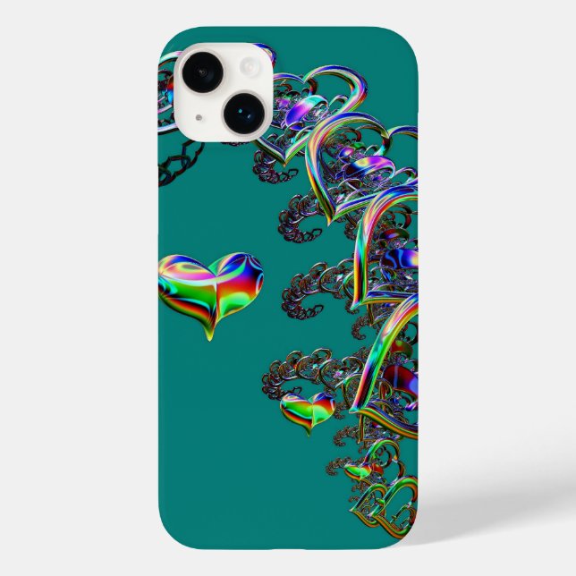 Ethereal Cascade of Hearts  Case-Mate iPhone Case (Back)