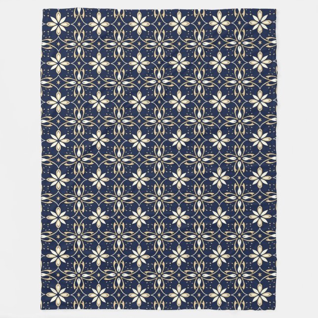 Ethereal Christmas Fleece Blanket  (Front)