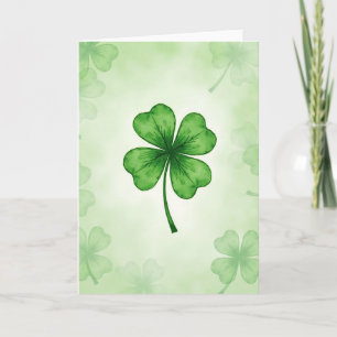 Ethereal Clover Fortune Card