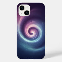 Ethereal Cosmic Galaxy Spiral - Dreamy Pastel Nebu