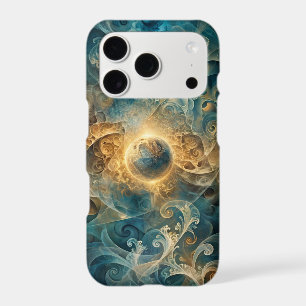 Ethereal Cosmic Swirls Luxury Art