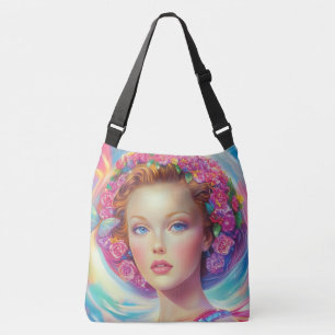 Ethereal Crown Portrait Crossbody Bag