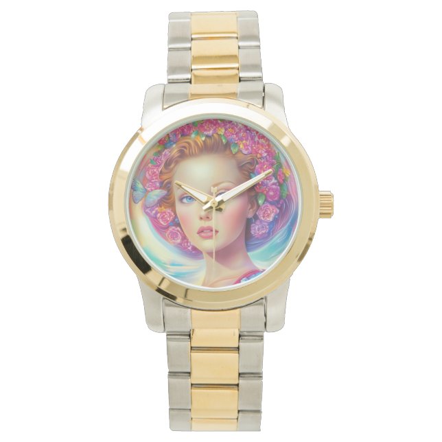 Ethereal Crown Portrait  Watch (Front)