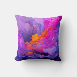 "Ethereal Currents" Cushion