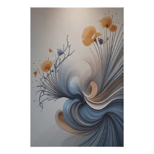 Ethereal Dance of Nature Poster