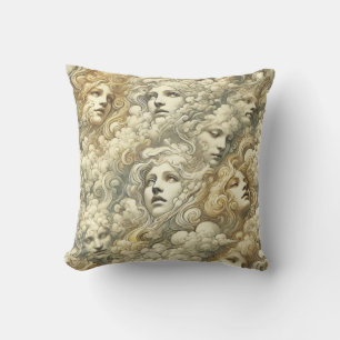 Ethereal Drift – Gothic Victorian Cushion