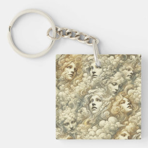 Ethereal Drift – Gothic Victorian Key Ring