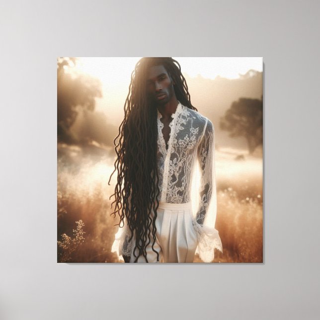 Ethereal Dusk Canvas Print (Front)
