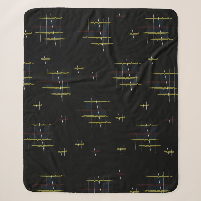 Ethereal Echoes Sherpa Blanket (Front)