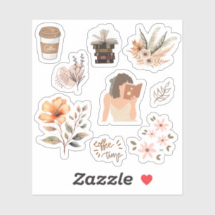 Ethereal Elegance: Aesthetic Sticker Collection