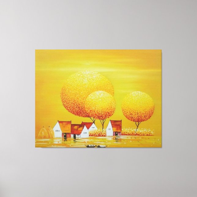  "Ethereal Elegance" Canvas Print (Front)