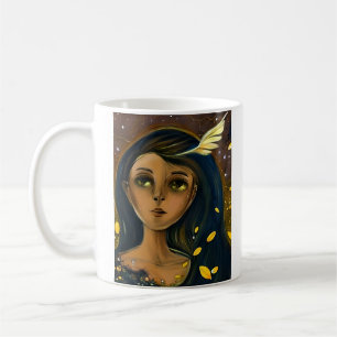 Ethereal Enchanted Angelic Girl  Coffee Mug