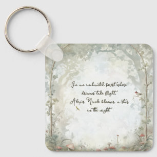 Ethereal Enchanted Forest Key Ring