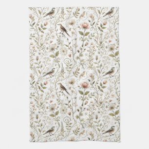 Ethereal Enchanted Forest Tea Towel