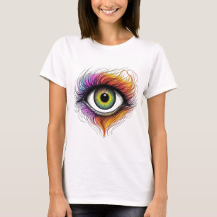 Ethereal Flame Eye T-Shirt